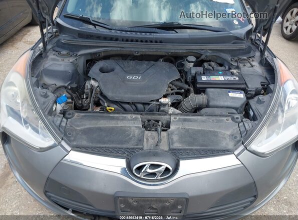 KMHTC6AD2HU308540 2017 HYUNDAI VELOSTER Gray Հետևի տեսք