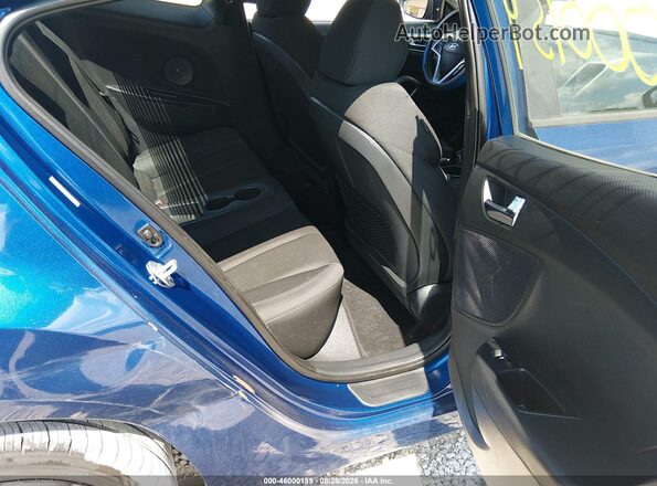 KMHTC6AD2HU310546 2017 HYUNDAI VELOSTER Blue Vista de la etiqueta del VIN