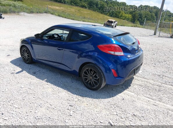 KMHTC6AD2HU310546 2017 HYUNDAI VELOSTER Blue Trasero izquierdo