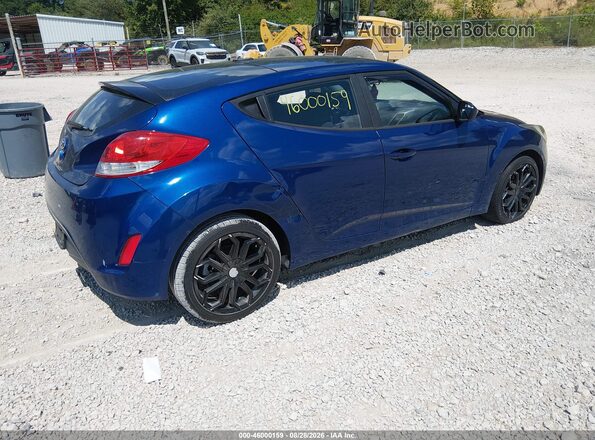 KMHTC6AD2HU310546 2017 HYUNDAI VELOSTER Blue Trasero derecho