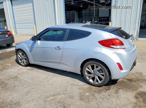 KMHTC6AD2HU315262 2017 HYUNDAI VELOSTER Серебряный Задняя левая четверть