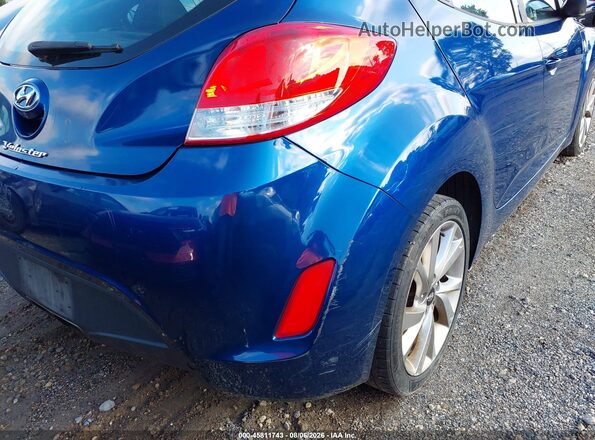 KMHTC6AD2HU322471 2017 HYUNDAI VELOSTER Blue Панорамний вид салону 360°