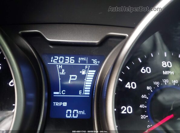 KMHTC6AD2HU322471 2017 HYUNDAI VELOSTER Blue Вид щитка приладів
