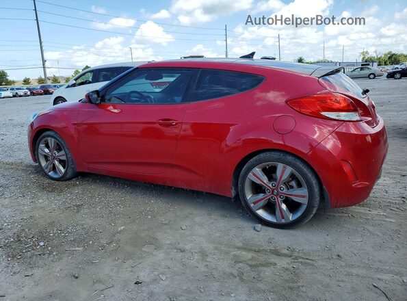 KMHTC6AD3GU255006 2016 HYUNDAI VELOSTER Red Trasero izquierdo