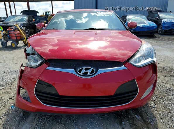 KMHTC6AD3GU255006 2016 HYUNDAI VELOSTER Red Vista frontal