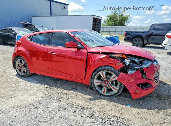 KMHTC6AD3GU255006 2016 HYUNDAI VELOSTER Red Delantero derecho
