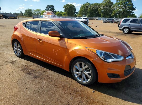 KMHTC6AD3GU261386 2016 HYUNDAI VELOSTER Orange წინა მარჯვენა