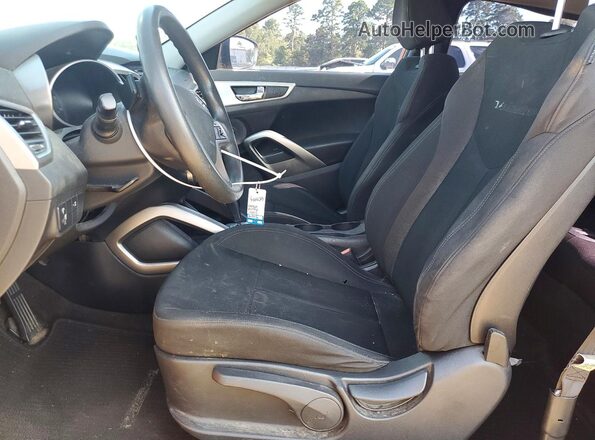 KMHTC6AD3GU261386 2016 HYUNDAI VELOSTER Orange წინა სალონის ხედი