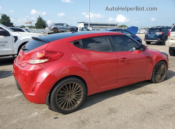 KMHTC6AD3GU266555 2016 HYUNDAI VELOSTER Red უკანა მარჯვენა