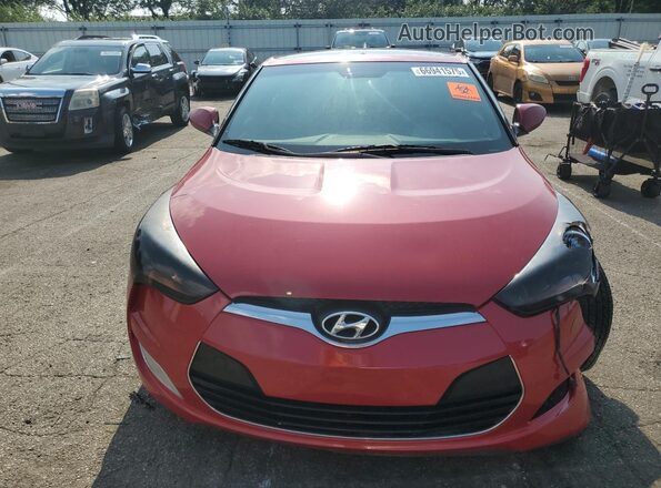 KMHTC6AD3GU266555 2016 HYUNDAI VELOSTER Red წინა ხედი