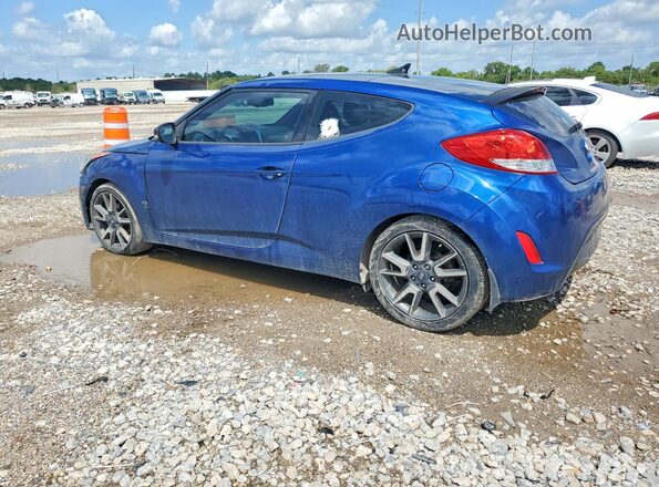 KMHTC6AD3GU272520 2016 HYUNDAI VELOSTER Blue Задня ліва чверть