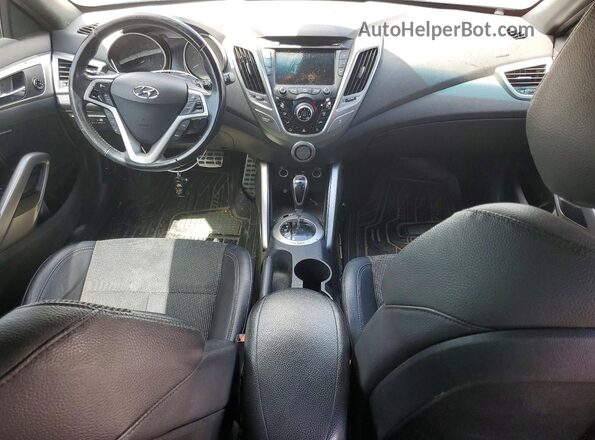 KMHTC6AD3GU272520 2016 HYUNDAI VELOSTER Blue Вид панелі приладів
