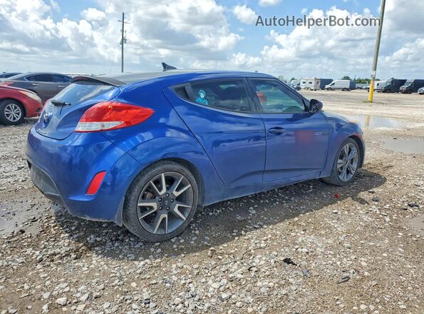 KMHTC6AD3GU272520 2016 HYUNDAI VELOSTER Blue Задня права чверть