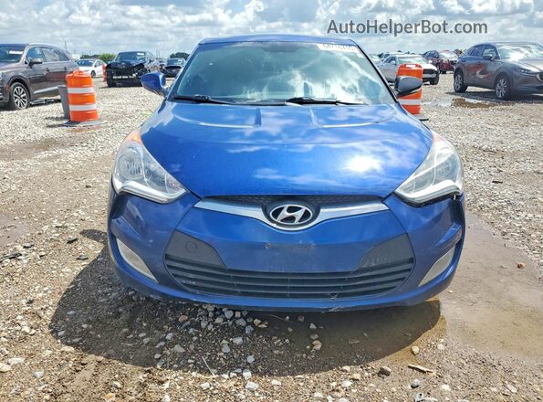 KMHTC6AD3GU272520 2016 HYUNDAI VELOSTER Blue Вид спереду