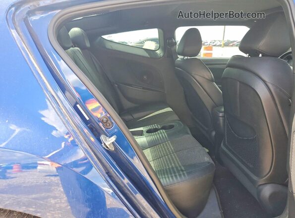 KMHTC6AD3GU272520 2016 HYUNDAI VELOSTER Blue Вид задніх сидінь