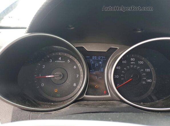 KMHTC6AD3GU272520 2016 HYUNDAI VELOSTER Blue Вид щитка приладів