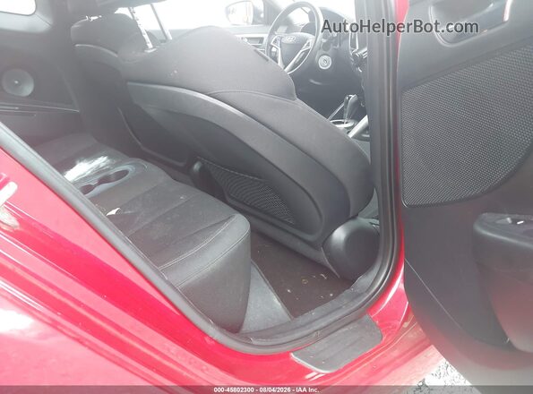 KMHTC6AD3GU274607 2016 HYUNDAI VELOSTER Red Vista de la etiqueta del VIN