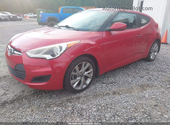 KMHTC6AD3GU274607 2016 HYUNDAI VELOSTER Red Vista tres cuartos delantera izquierda