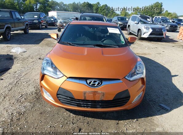 KMHTC6AD3HU308353 2017 HYUNDAI VELOSTER Оранжевый Вид щитка приборов