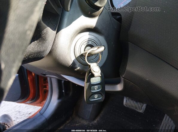 KMHTC6AD3HU308353 2017 HYUNDAI VELOSTER Оранжевый Вид панели приборов