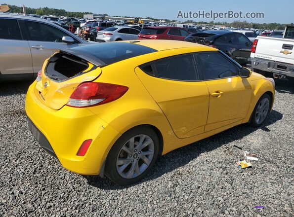 KMHTC6AD4GU248467 2016 HYUNDAI VELOSTER Yellow უკანა მარჯვენა
