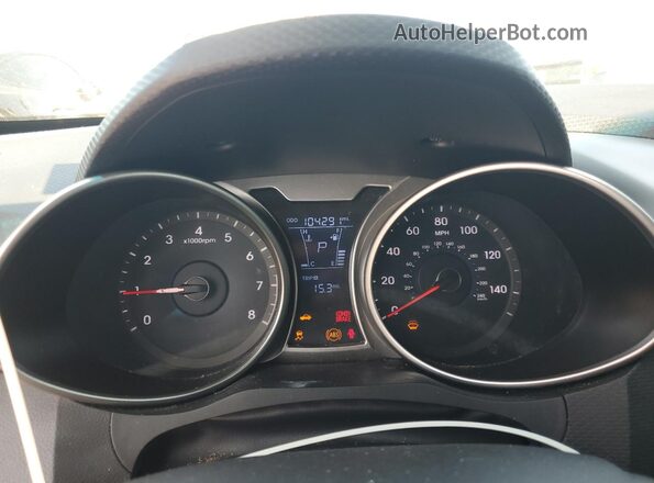 KMHTC6AD4GU248467 2016 HYUNDAI VELOSTER Yellow ხელსაწყოთა პანელის ხედი