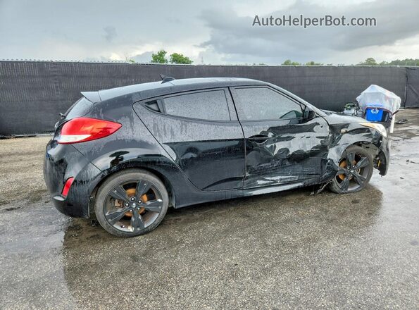 KMHTC6AD4GU255919 2016 HYUNDAI VELOSTER Черный Задняя правая четверть