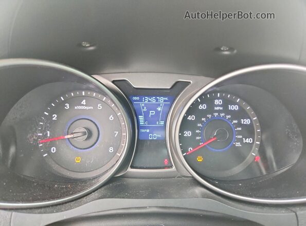 KMHTC6AD4GU255919 2016 HYUNDAI VELOSTER Черный Вид щитка приборов