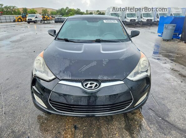 KMHTC6AD4GU255919 2016 HYUNDAI VELOSTER Черный Вид спереди