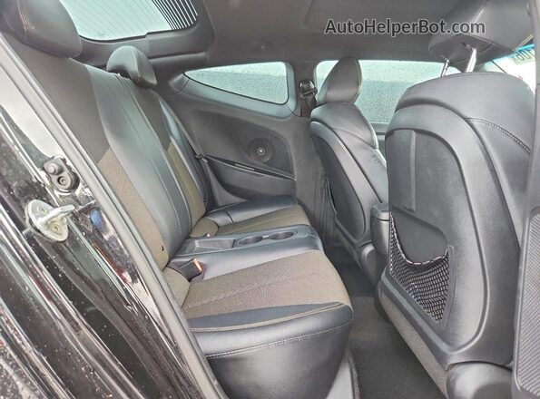 KMHTC6AD4GU255919 2016 HYUNDAI VELOSTER Черный Вид задних сидений