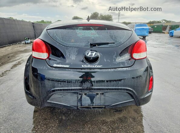 KMHTC6AD4GU255919 2016 HYUNDAI VELOSTER Черный Вид сзади