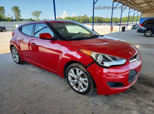 KMHTC6AD4GU256360 2016 HYUNDAI VELOSTER Red Առջևի աջ