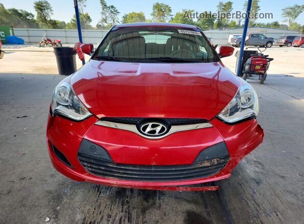 KMHTC6AD4GU256360 2016 HYUNDAI VELOSTER Red Դիմացի տեսք