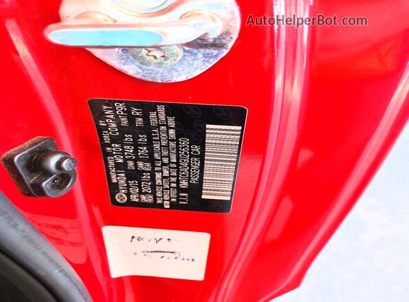 KMHTC6AD4GU256360 2016 HYUNDAI VELOSTER Red Շարժիչի բաժամունքի տեսք