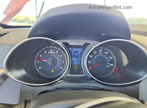 KMHTC6AD4GU256360 2016 HYUNDAI VELOSTER Red Սարքավորումների վահանակի տեսք