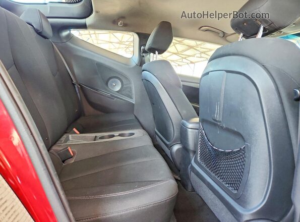 KMHTC6AD4GU256360 2016 HYUNDAI VELOSTER Red Հետևի նստատեղերի տեսք