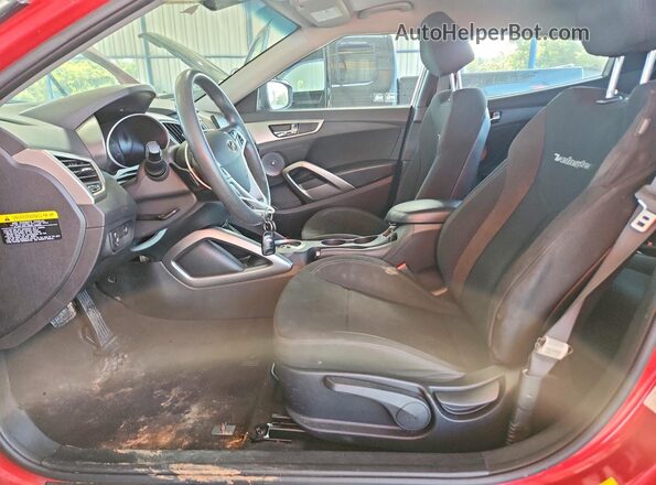 KMHTC6AD4GU256360 2016 HYUNDAI VELOSTER Red Սալոնի դիմացի տեսք