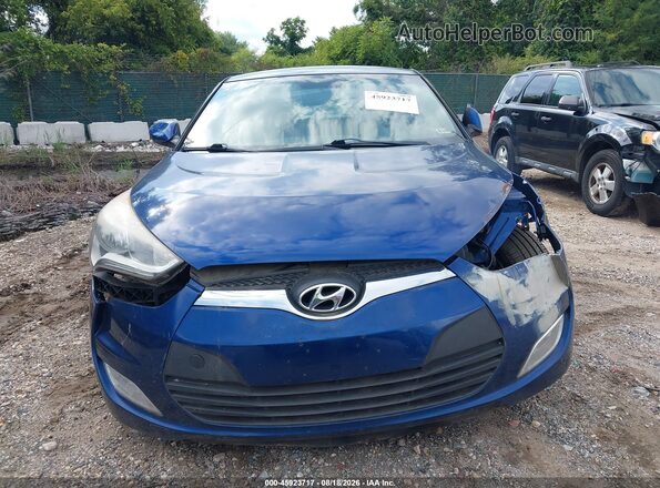 KMHTC6AD4HU322410 2017 HYUNDAI VELOSTER Синий Вид спереди