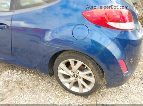 KMHTC6AD4HU322410 2017 HYUNDAI VELOSTER Синий 