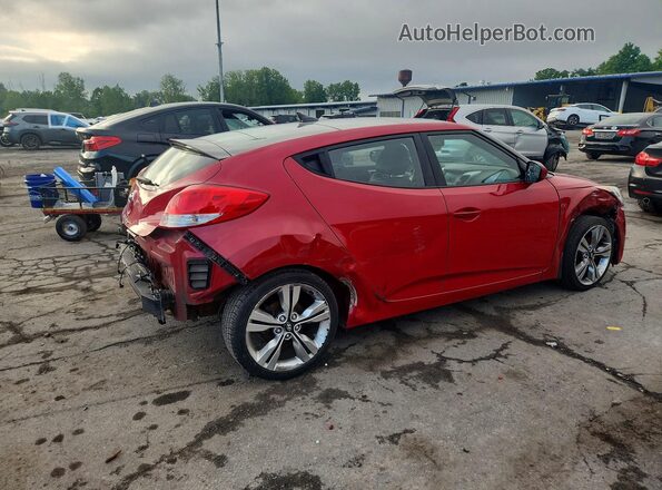 KMHTC6AD5GU273183 2016 HYUNDAI VELOSTER Red Trasero derecho