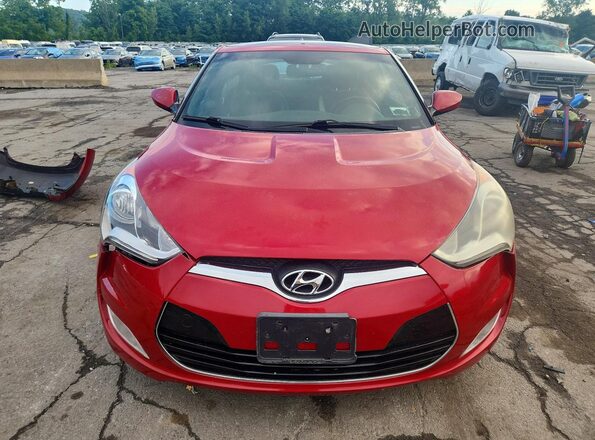 KMHTC6AD5GU273183 2016 HYUNDAI VELOSTER Red Vista frontal