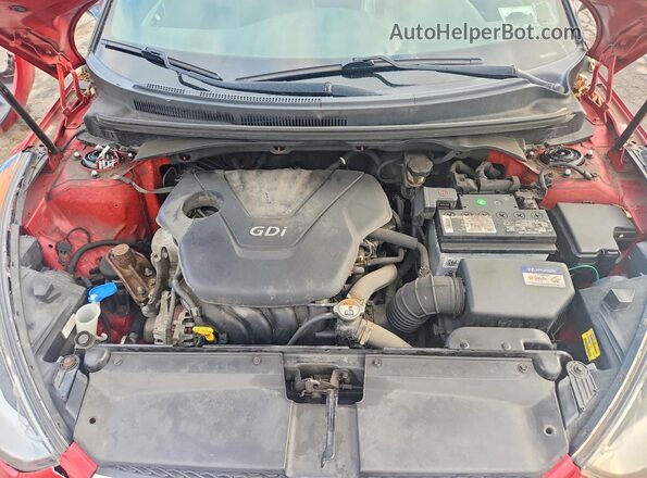 KMHTC6AD5GU273183 2016 HYUNDAI VELOSTER Red Vista interior trasera