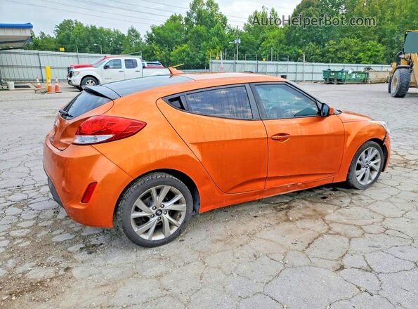 KMHTC6AD5HU309844 2017 HYUNDAI VELOSTER Orange უკანა მარჯვენა