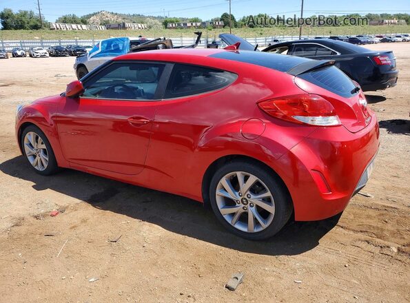KMHTC6AD5HU316986 2017 HYUNDAI VELOSTER Red Հետևի ձախ