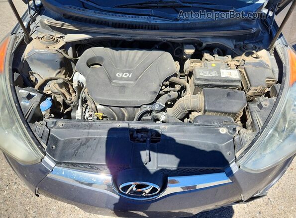 KMHTC6AD6GU260586 2016 HYUNDAI VELOSTER Charcoal უკანა სალონის ხედი