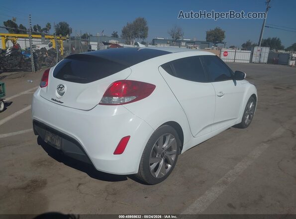 KMHTC6AD6GU260894 2016 HYUNDAI VELOSTER White Trasero derecho