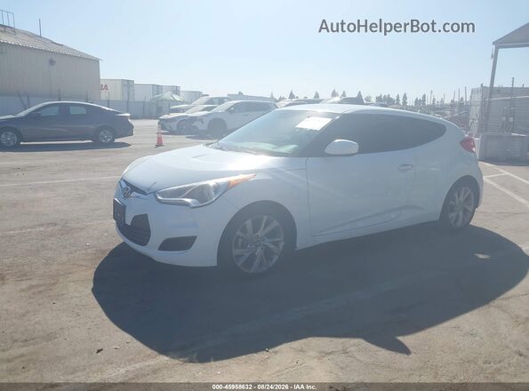 KMHTC6AD6GU260894 2016 HYUNDAI VELOSTER White Vista tres cuartos delantera izquierda