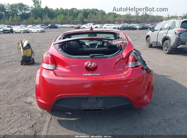 KMHTC6AD6GU272849 2016 HYUNDAI VELOSTER Red 