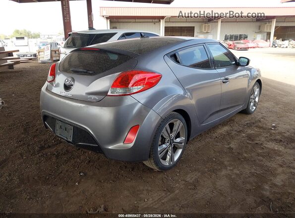 KMHTC6AD6GU293782 2016 HYUNDAI VELOSTER Gray უკანა მარჯვენა