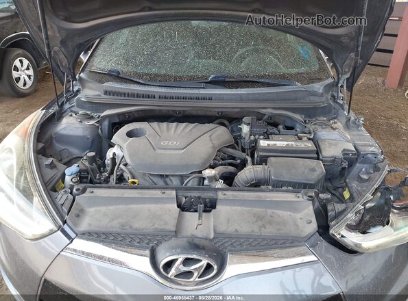 KMHTC6AD6GU293782 2016 HYUNDAI VELOSTER Gray უკანა ხედი
